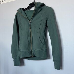 lululemon athletica Green Zip-Up scuba